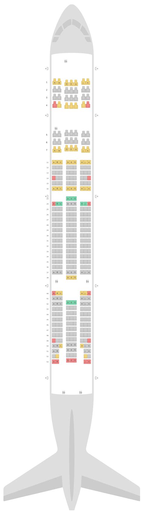 turkish airlines flugzeug sitzplan|Sitzplan Boeing 777.